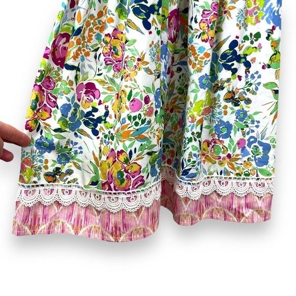 Haute Baby Rose Floral Fancy Spring Easter Little Girls Dress - Picture 3 of 9